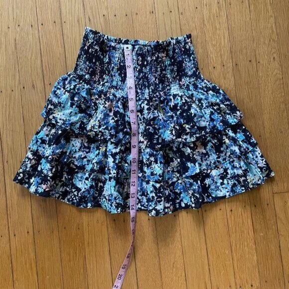 Ramy Brook Raquel Tiered Mini Skirt, XS - Picture 3 of 4